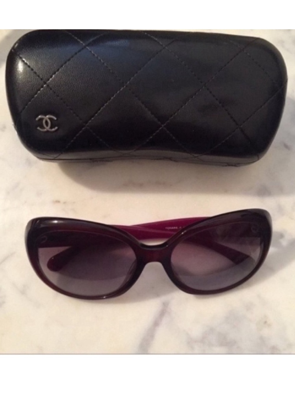 Chanel | Sunglasses | Oval Signature Sunglasses